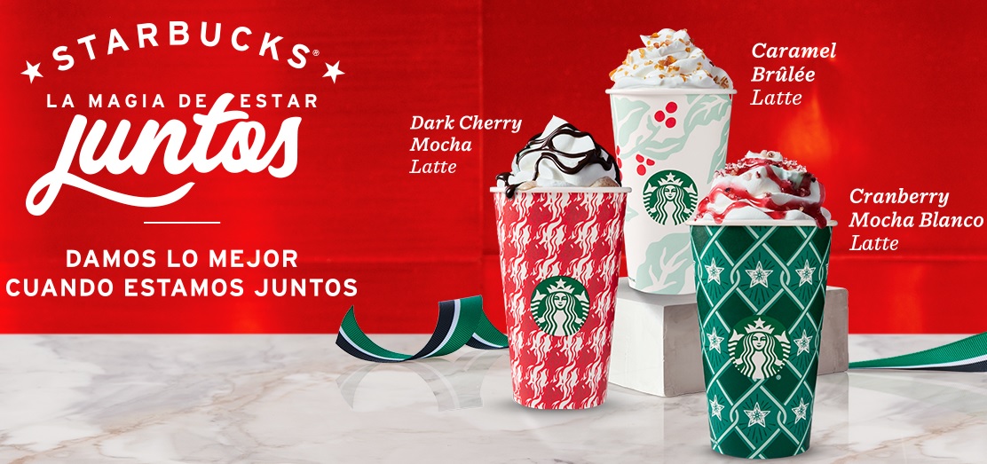  Starbucks celebra Navidad con nuevos productos y sabores 