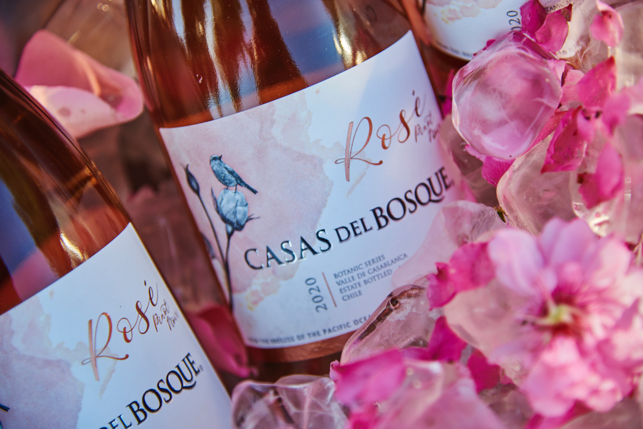  Nueva cosecha 2020 de Rosé Pinot Noir Casas del Bosque