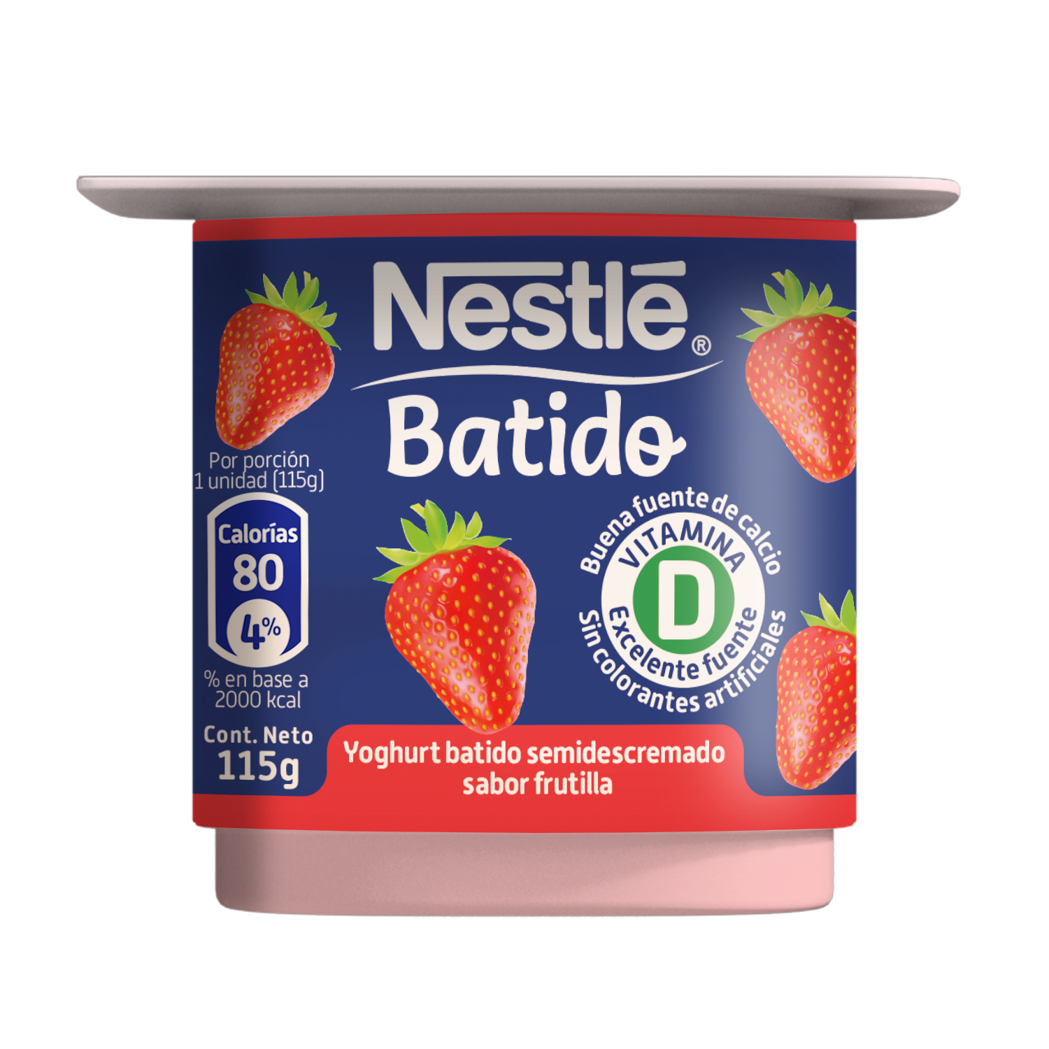 Primer yogurt fortificado con Vitamina D Más allá del Rosa