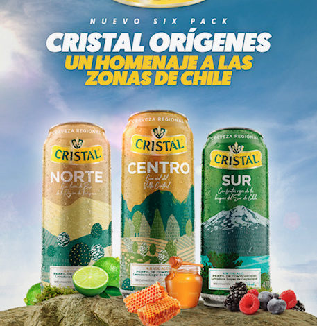 Cerveza Cristal homenajea a Chile