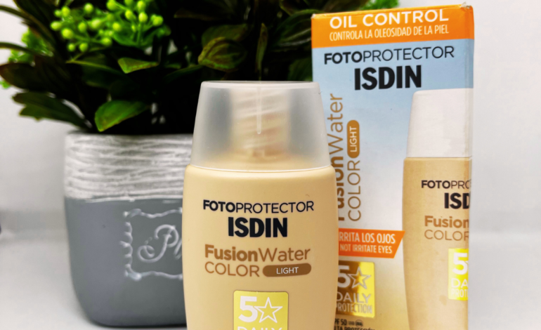  Review Fotoprotector ISDIN Fusion Water Color
