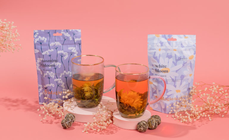  Blooming tea: flores que se abren