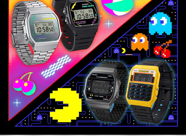  PAC-MAN cumple 45 años y Casio lo celebra con una colección de relojes inolvidable