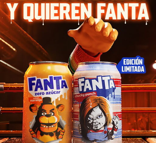  Este Halloween Chucky y Freddy Fazbear protagonizan la edición limitada deFanta