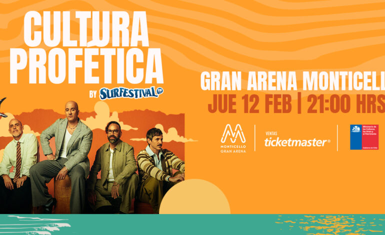  Cultura Profética debuta en Gran Arena Monticello como Sideshow de Surfestival