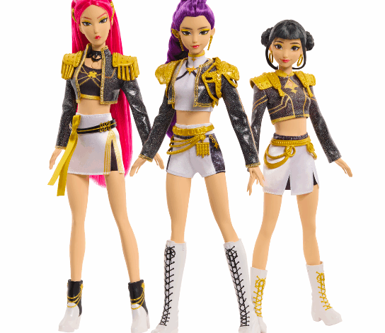  Mattel presente su línea “Golden” de Kpop Demon Hunters