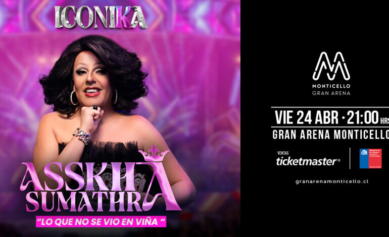  Asskha Sumathra debuta en Monticello con “Lo que no se vio en Viña”: El show más esperado tras su paso por la Quinta Vergara