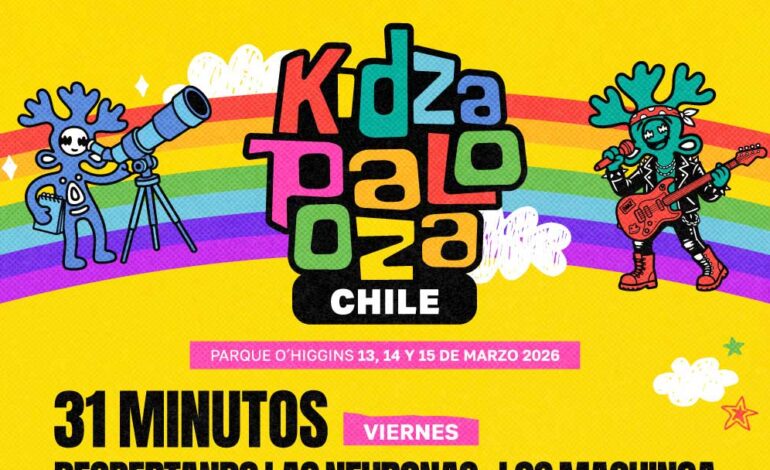  Kidzapalooza! presenta su line up 2026 y expande su experiencia educativa