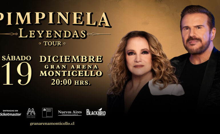  Pimpinela estrena en Chile su nuevo espectáculo “Leyendas Tour”